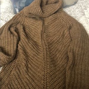 Girls cowl turtleneck sweater